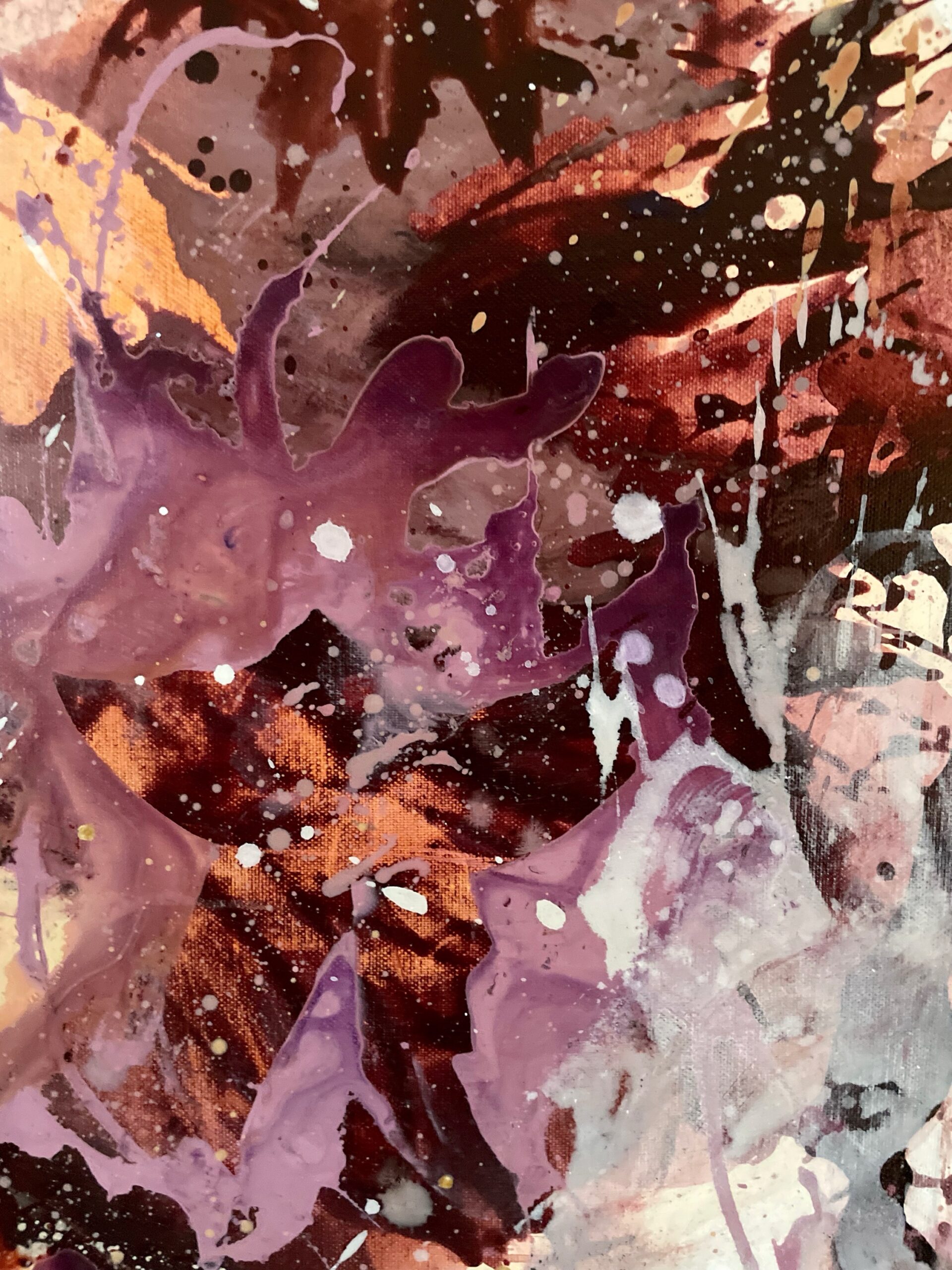 Abstract artwork by Helen White